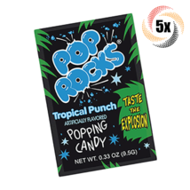 5x Packs Pop Rocks Tropical Punch Popping Candy .33oz ( Fast Shipping! ) - $10.29