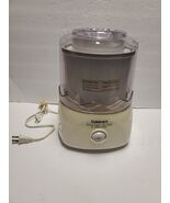 Cuisinart ICE-20 1.5-Quart Ice Cream and Sorbet Maker - White (USED) - €23,34 EUR