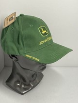 NWT John Deere Hat Owner's Edition Green and Yellow Adjustable StrapBack Cap - $13.98