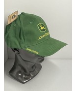 NWT John Deere Hat Owner&#39;s Edition Green and Yellow Adjustable StrapBack... - £10.99 GBP
