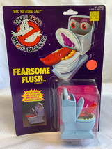 1986 Kenner The Real Ghostbusters "FEARSOME FLUSH" Action Figure in Blister Pack - $49.45