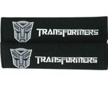 Transformers Autobots Embroidered Logo Seat Belt Cover Shoulder Pad 2 pcs - $12.99