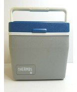Thermos 8 Qt Cooler #7708 VTG Blue Gray 6 Pack Lunch Fish Hunt Hike Picn... - $33.53