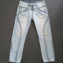 Ghetto Vintage Y2K Mens Hip Hop Streetwear Denim Jeans  Size 36X31 With ... - £30.45 GBP