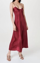 Rosetta Getty berry twist front slip dress size 0 - $560.83 CAD