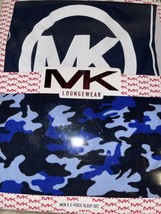 Michael Kors Men&#39;s Two Piece Pajama Set Lounge Pants &amp; T Shirt Camo SZ M NEW - £66.70 GBP