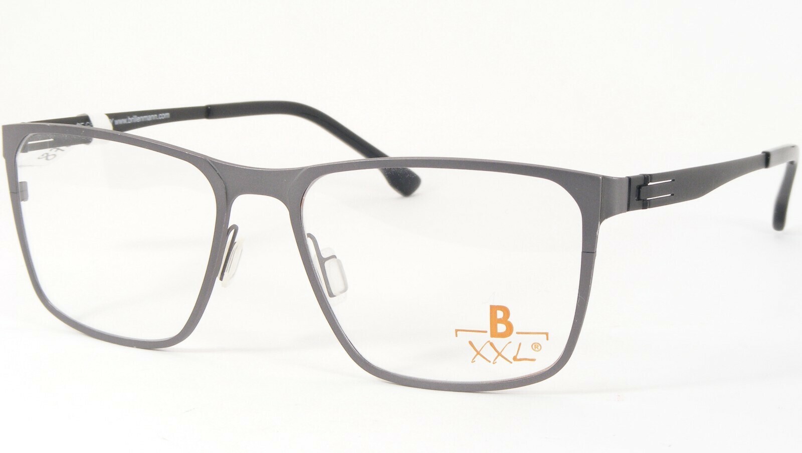Brillenmann XXL XXL1024-073 Opaco Grigio/Nero Occhiali Telaio 54-17-140 ... - $77.91
