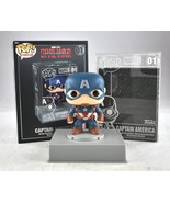 *Captain America Civil War #01 Funko Pop! Die Cast Marvel 2021 Summer Con - $72.55