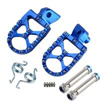 Foot Pegs Rest Pedal Footrests For Yamaha Yz125 Yz250 Yz250f Yz450f Wr250f Wr450 - £21.17 GBP