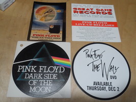 PINK FLOYD  Memorabilia Dark Side &amp; Wall Sticker 1975 Wish you were here Picture - £14.69 GBP