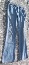 CALVIN KLEIN JEANS BOOTCUT MID WAIST WOMENS LIGHT BLUE WASH DENIM PANTS ... - €12,23 EUR