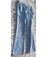 CALVIN KLEIN JEANS BOOTCUT MID WAIST WOMENS LIGHT BLUE WASH DENIM PANTS ... - €12,23 EUR