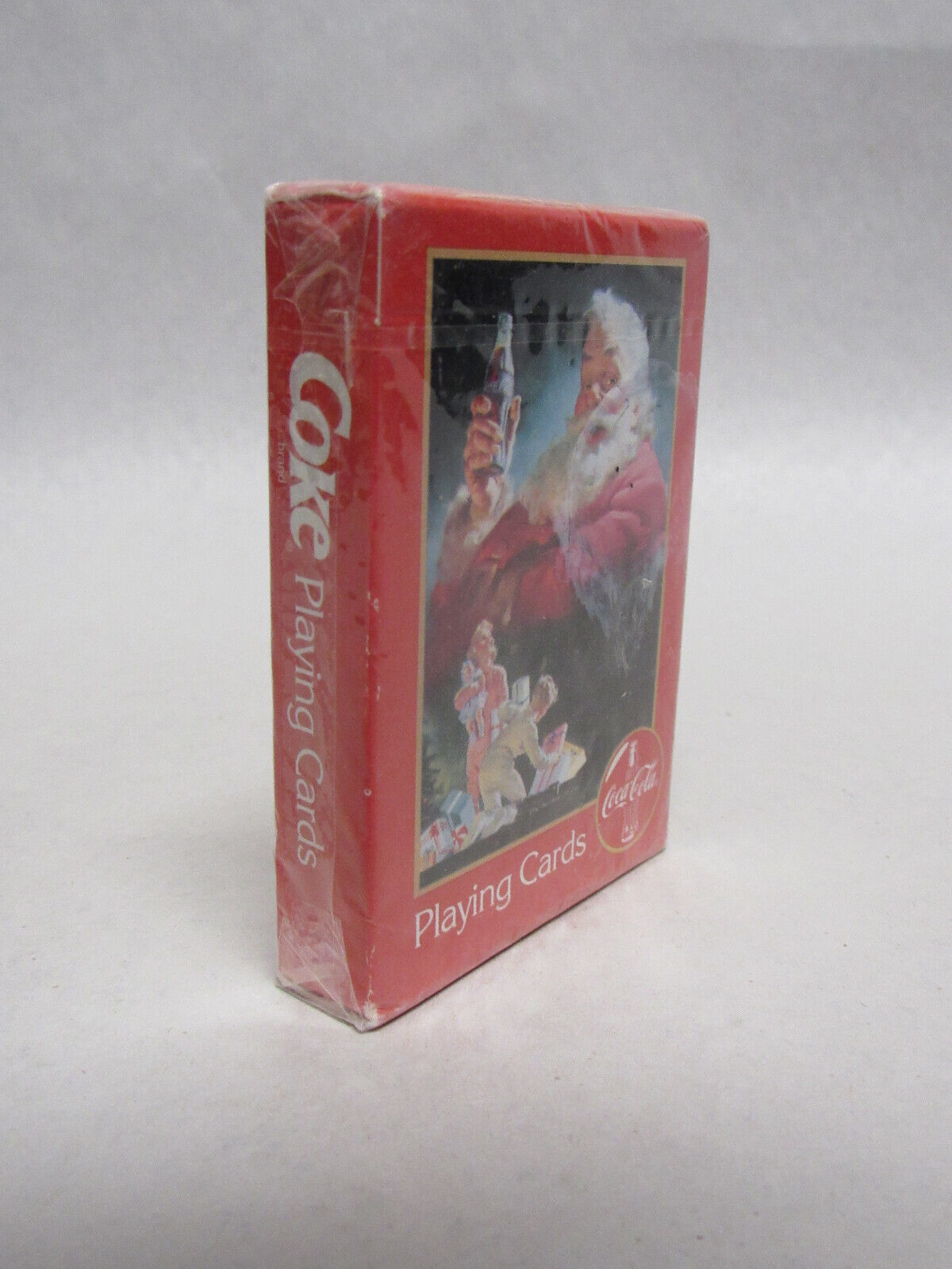 Vintage CocaCola Poker Size Santa Playing Cards - £11.81 GBP