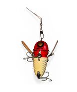 Heddon Dowagiac Crazy Crawler Lure w Box 2120 XRW Vintage Collectible Lure - $89.09