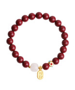 Vermilion bracelet Feng Shui Bracelet For Women Cinnabar Charms For Good Luck  - €17,38 EUR