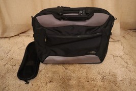 Targus Nylon 15.6" Laptop Bag/Case - Black with 13 Compartments 16.5" x 14" x 4" - $24.70