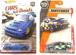 Hot Wheels Subaru Impreza Wrx Cars &amp; Donuts Real Riders Car Culture &amp; Bonus: Mat - £72.87 GBP