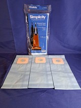 9 Genuine SIMPLICITY Vacuum Bags S6-12 Heavy Duty 5000 6000 Series Type A - £18.31 GBP