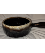 Vint Pfaltzgraff Gourmet Brown Drip Casserole with handle Made in USA - €5,92 EUR