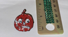 Halloween Anthropomorphic Jack-O-Lantern Pumpkin With Pipe Enamel Pin - £5.44 GBP