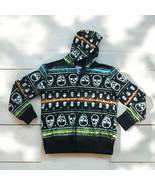 Vintage Ecko Unltd 1972 Full Zip Hoodie Size Large AOP Skulls Graphics Y... - $186.68