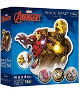 NEW Trefl Jigsaw Wooden Puzzle 160 Pieces 20183 Brave Iron Man - €21,25 EUR