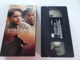 The Shawshank Redemption - VHS Tape - with Morgan Freeman &amp; Tim Robbins 1994 - £5.59 GBP