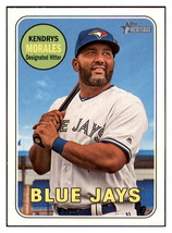 2018 Topps Heritage Kendrys
  Morales   Toronto Blue Jays Baseball
  Card TMH1A - £2.78 GBP