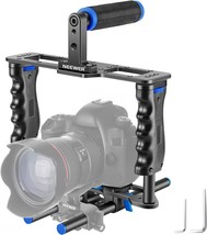 Aluminum Alloy Neewer Camera Video Cage Film Movie Making Kit,, And Top Handle. - £78.28 GBP