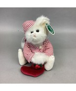 Bearington Bears ‘PIP’ #1766 Xmas Mouse In Nightshirt &amp; Cap Holding Stoc... - $14.41 CAD