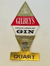 Gilbeys Gin Liquor Label Cincinnati Ohio OH paper ephemera advertising L... - £10.86 GBP