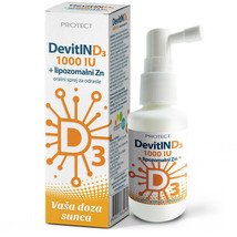 DevitIN D3 1000 IU + liposomal Zn, oral spray for adults, 30ml - £19.46 GBP