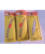 Atlas N Scale Trains 3 #2532 Rerailers &amp; 2520 11&quot;Radius Curved Track Pac... - €21,19 EUR