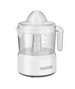 BLACK+DECKER 32oz Citrus Juicer with Self-reversing Cone White CJ650W 1 - $33.94 CAD
