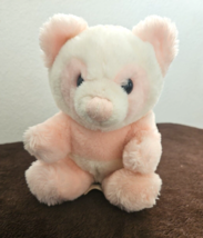 1983 Dakin Baby Things Panda Bear Pink White Plush Stuffed Animal - $54.33