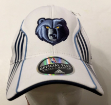 Memphis Grizzlies NBA White Logo adidas Flex Blue Sewn Baseball Hat Cap ... - $6.53