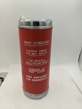 Cocktail Decanter Thirst Extinguisher Fire Extinguisher 1960s Music Box ... - $14.85