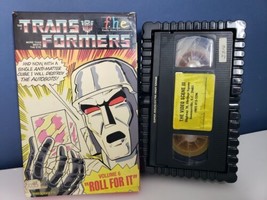 Vintage Transformers VHS Volume 6 Roll For It Big Box f.h.e. w/ Plastic ... - $58.41