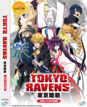 Anime Dvd Tokyo Ravens Vol.1-24 End English Dubbed Region All + Free Shipping - £24.86 GBP