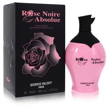 Rose Noire Absolue by Giorgio Valenti Eau De Parfum Spray 3.4 oz for Women - $42.00