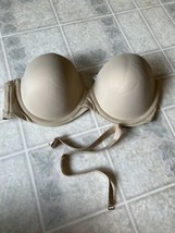 Warner&#39;s Strapless Full Coverage Underwire Bra Style SE6990 Size 34D Con... - $23.36