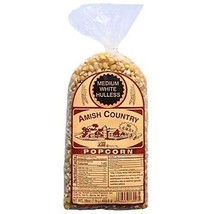 Amish Country Popcorn-Medium White Popcorn-Old Fashioned, Non-GMO &amp; Glut... - £18.76 GBP+