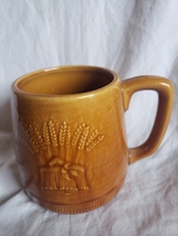 Vintage Mid-Century Franciscan Wheat Golden Harvest Mug 1950s ^ - $35.00