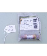 Henry S-86 Strainer - 3/8&quot; Inlet x 3/8&quot; Outlet - New - $327.50 MXN