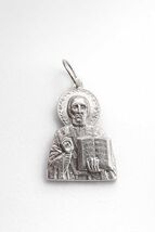 Vintage 925 Sterling Silver Orthodox Pendant | Christian Icon Necklace |... - $95.00