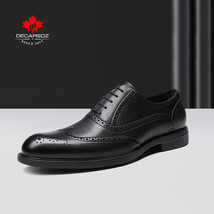 Men Dress Shoes Genuine Leather Fashion Shoes Men Spring Autumn Office &amp; Carrer  - £57.21 GBP