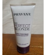 Pravana The Perfect Blonde Purple Toning Masque - 5oz 100% Vegan Gluten ... - $14.26