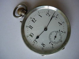 Very Rare H.J.&amp;Co Geneve high grade swiss made pocket watch in perfect working c - £430.06 GBP