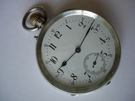 Very Rare H.J.&amp;Co Geneve high grade swiss made pocket watch in perfect working c - £435.44 GBP