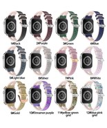 Worryfree Gadgets Silicone Shiny  Slim Band for Apple Watch Sizes 38/40/41mm and - $19.99